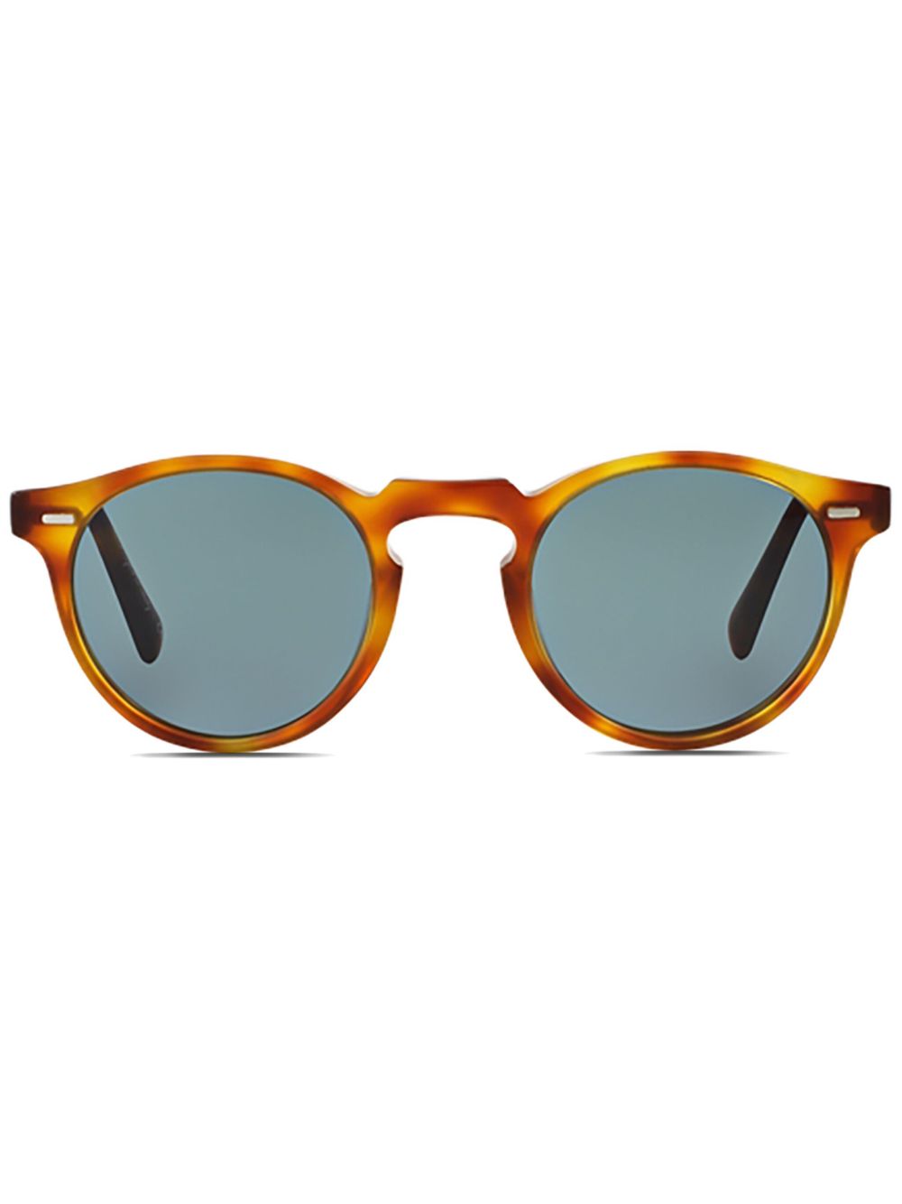 Oliver Peoples 'Gregory Peck'太阳眼镜 - 褐色