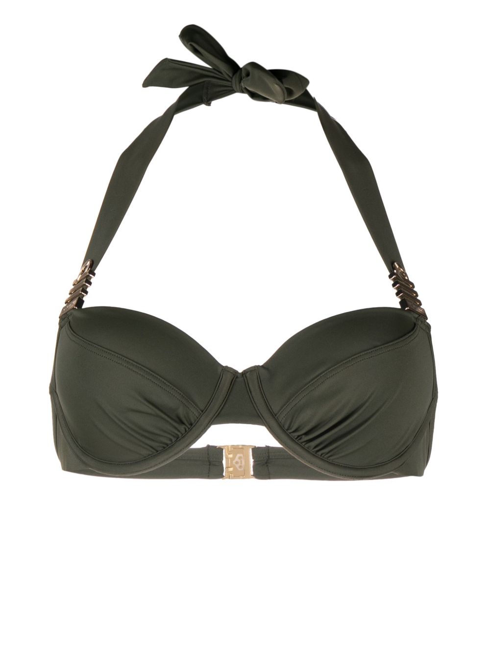 Marlies Dekkers Royal Navy 挂脖比基尼上装 - 绿色