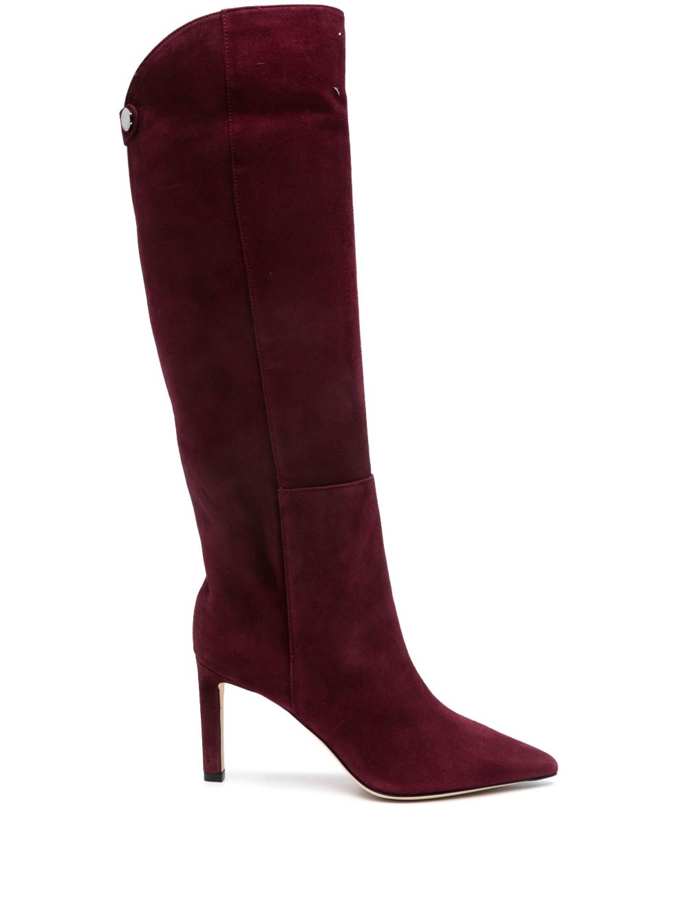 Jimmy Choo Alizze 高跟靴（8.5厘米） - 红色