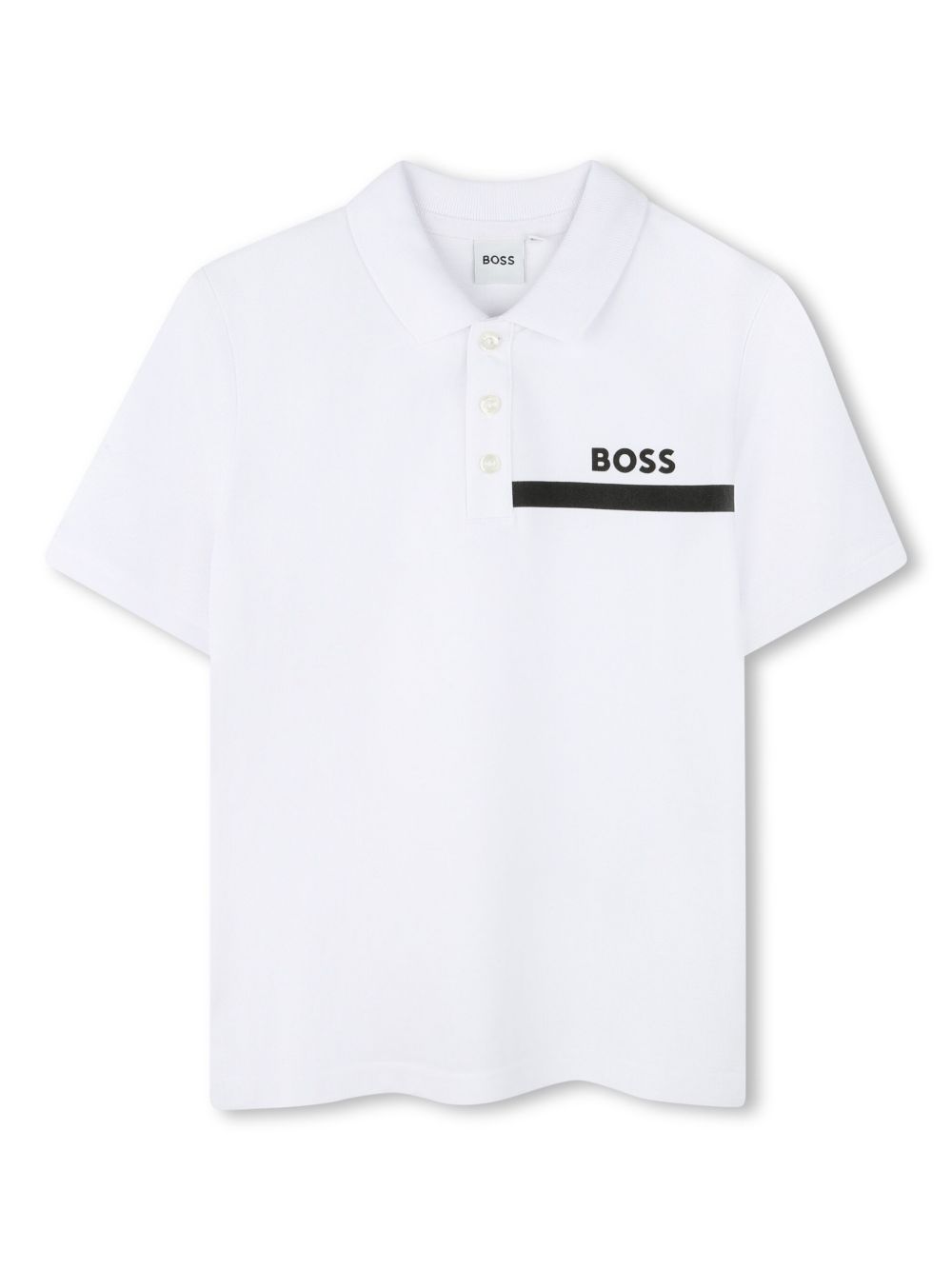 BOSS Kidswear 短袖polo衫 - 白色