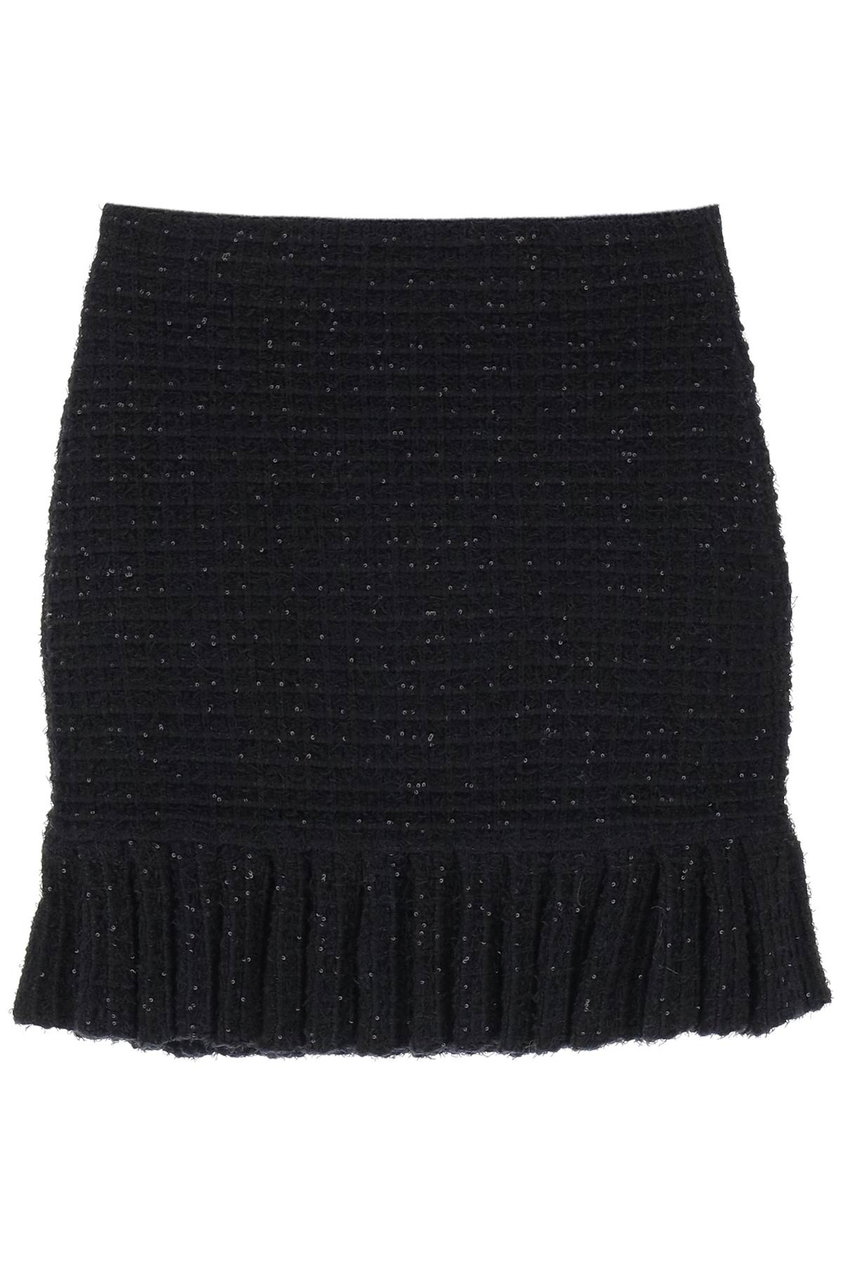 self-portrait Knitted Mini Skirt