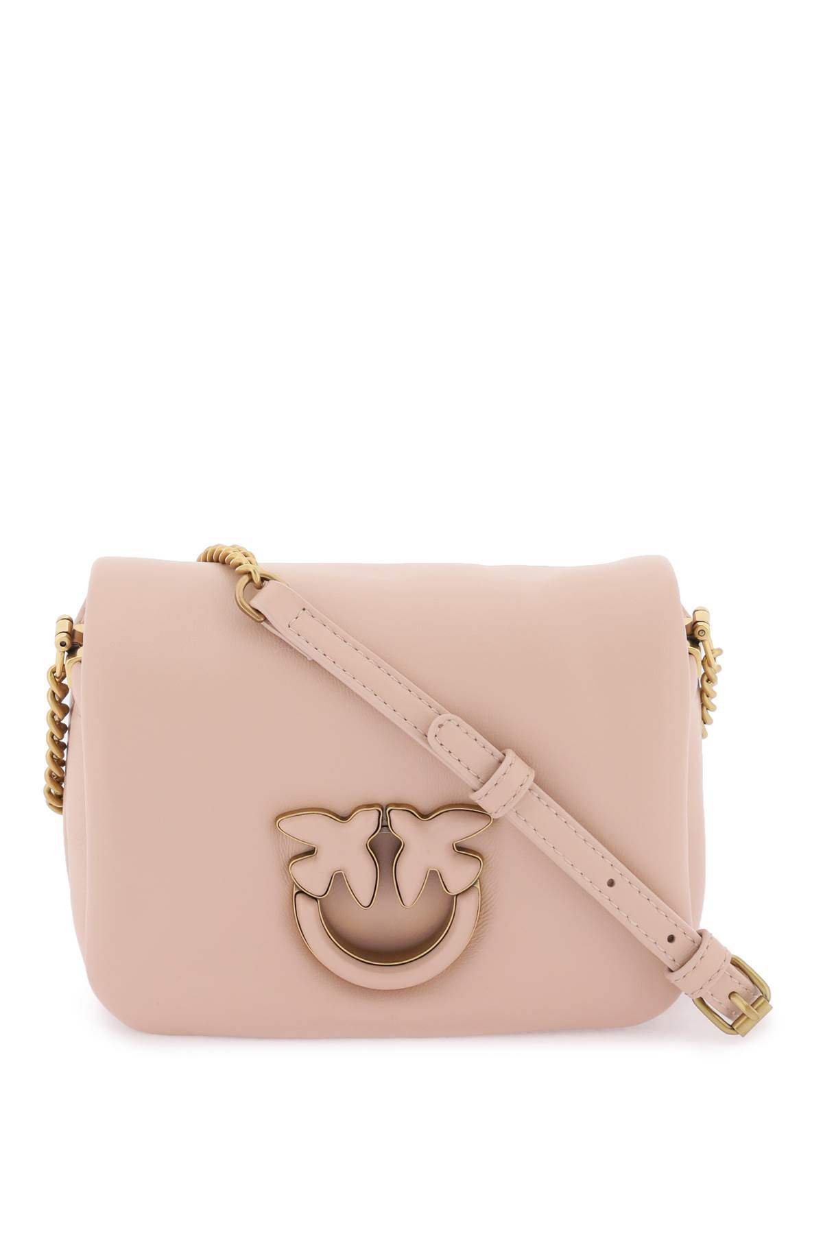Pinko Baby Love Bag Click Puff In Nappa Leather