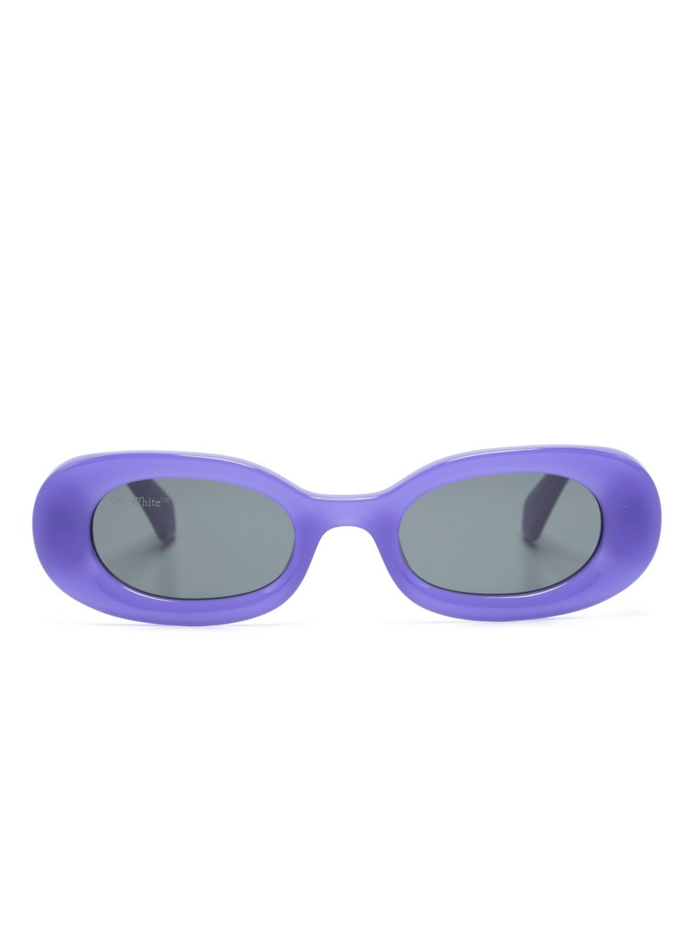 Off-White Eyewear Amalfi 椭圆形镜框太阳眼镜 - 紫色