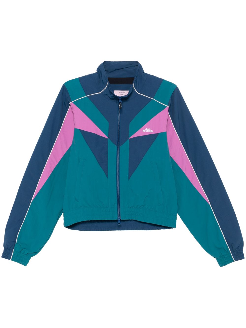 Martine Rose logo刺绣夹克 - 蓝色