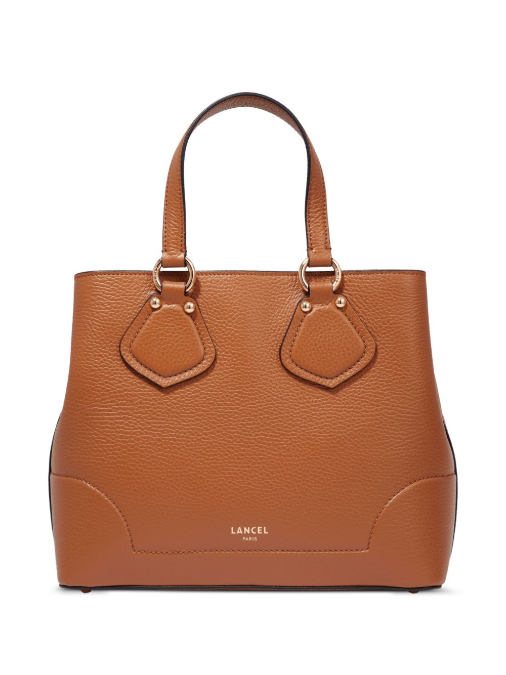 Lancel Neo Izy de Lancer 皮质小号托特包 - 褐色
