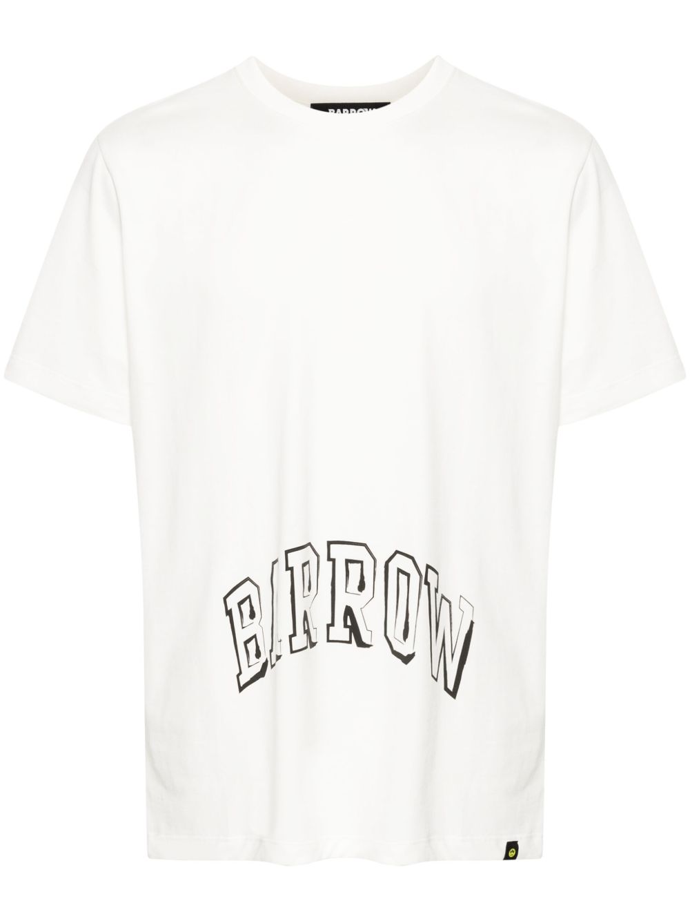 BARROW logo印花T恤 - 白色