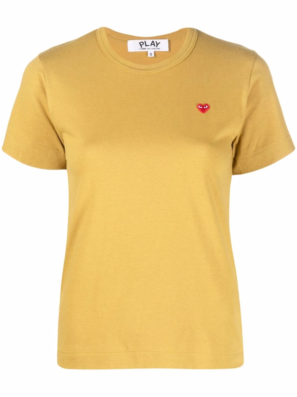 Comme Des Garçons Play 刺绣logo棉T恤 - 中性色