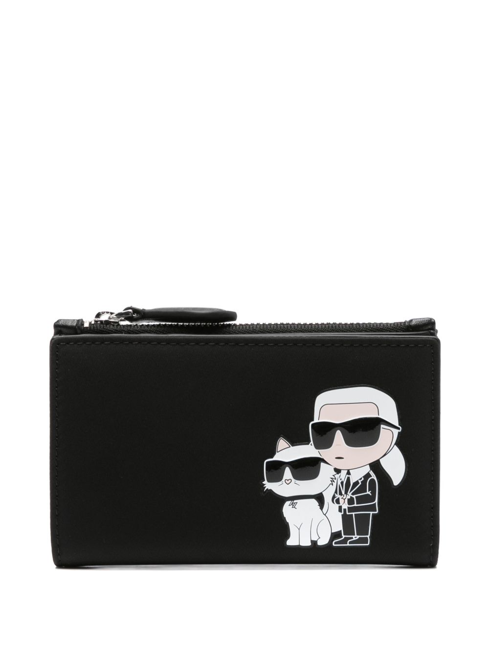 Karl Lagerfeld K/Iconic 2.0 钱包 - 黑色