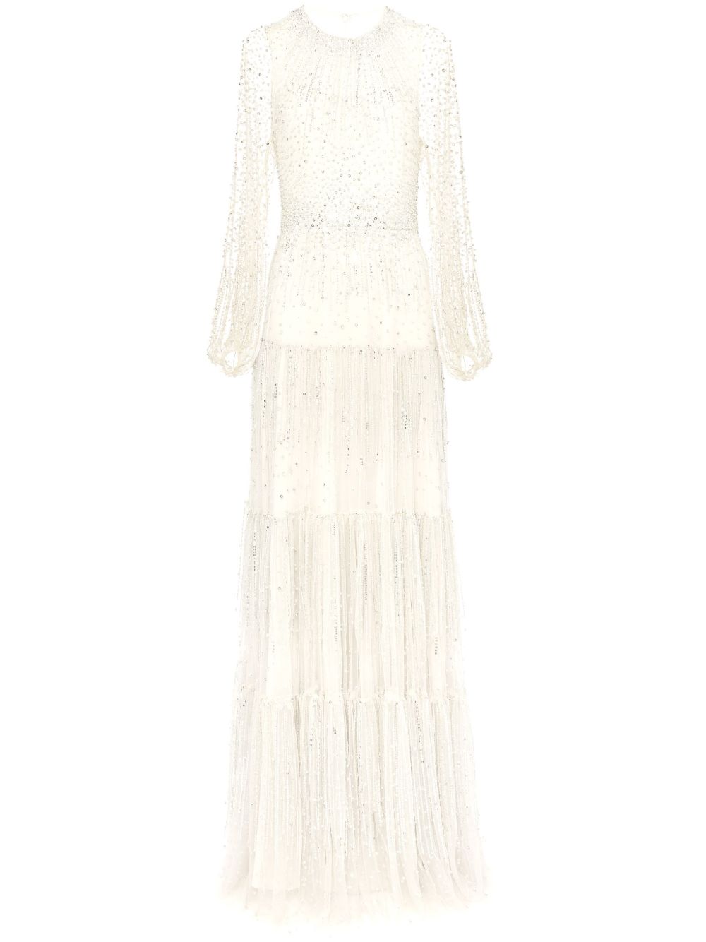 Jenny Packham Tramar 连衣裙 - 中性色
