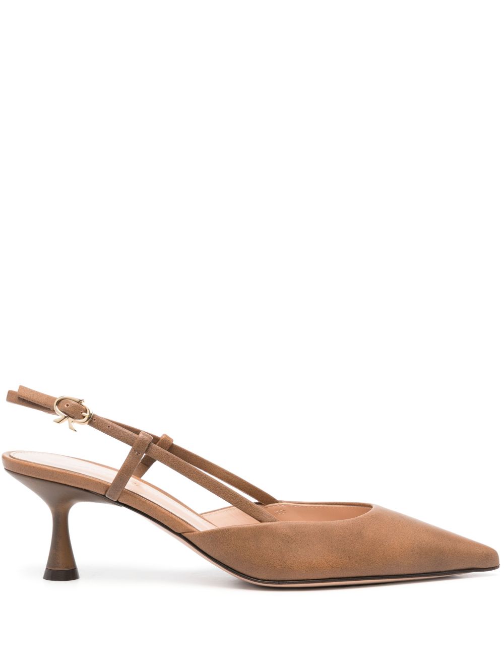 Gianvito Rossi Ascente 中跟鞋 - 黑色