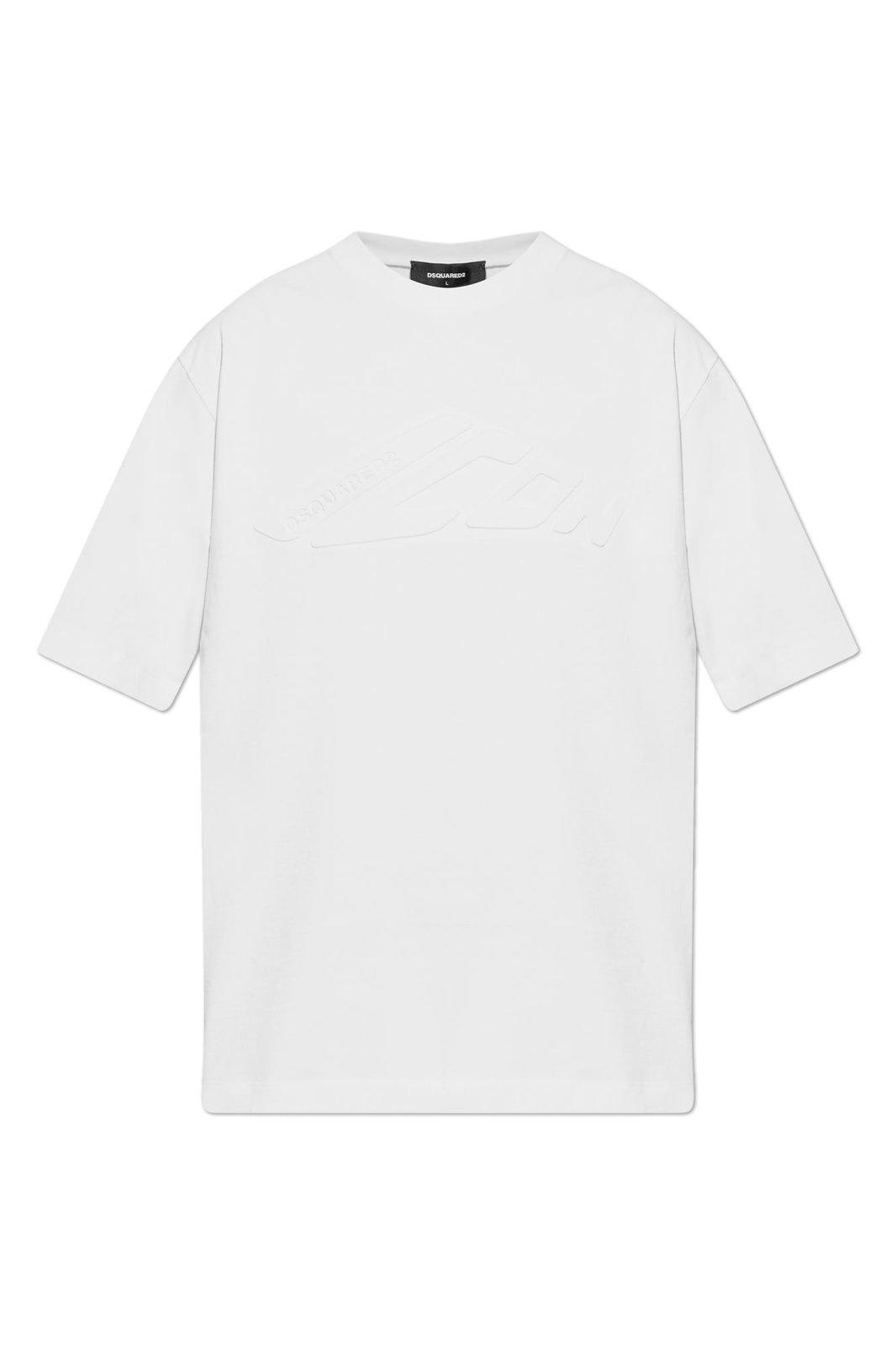 Dsquared2 Logo Embossed Crewneck T-shirt