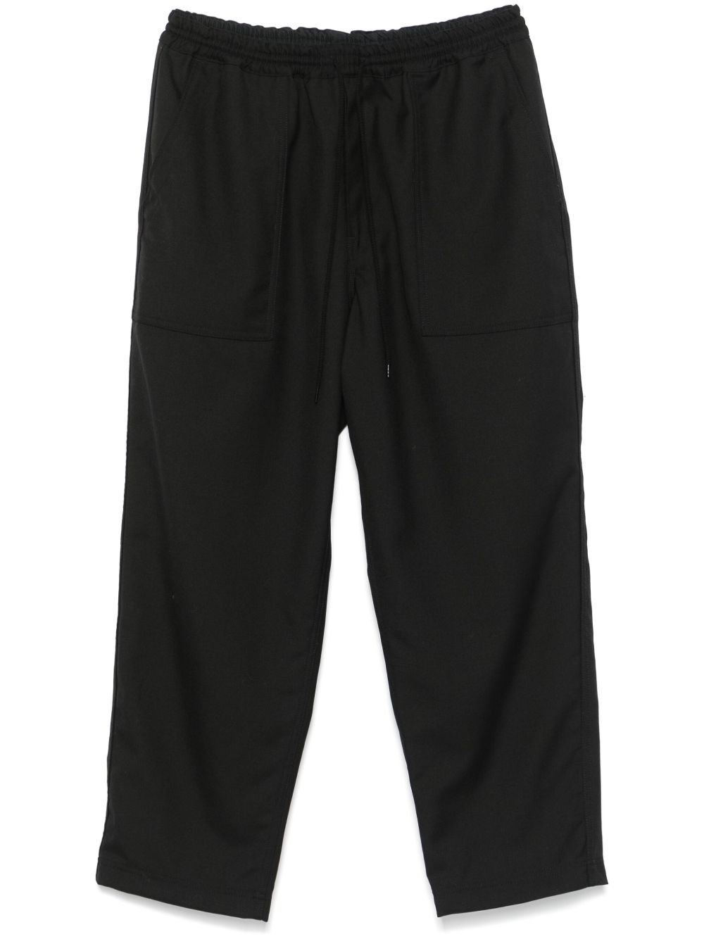 Comme des Garçons Homme 抽绳长裤 - 黑色