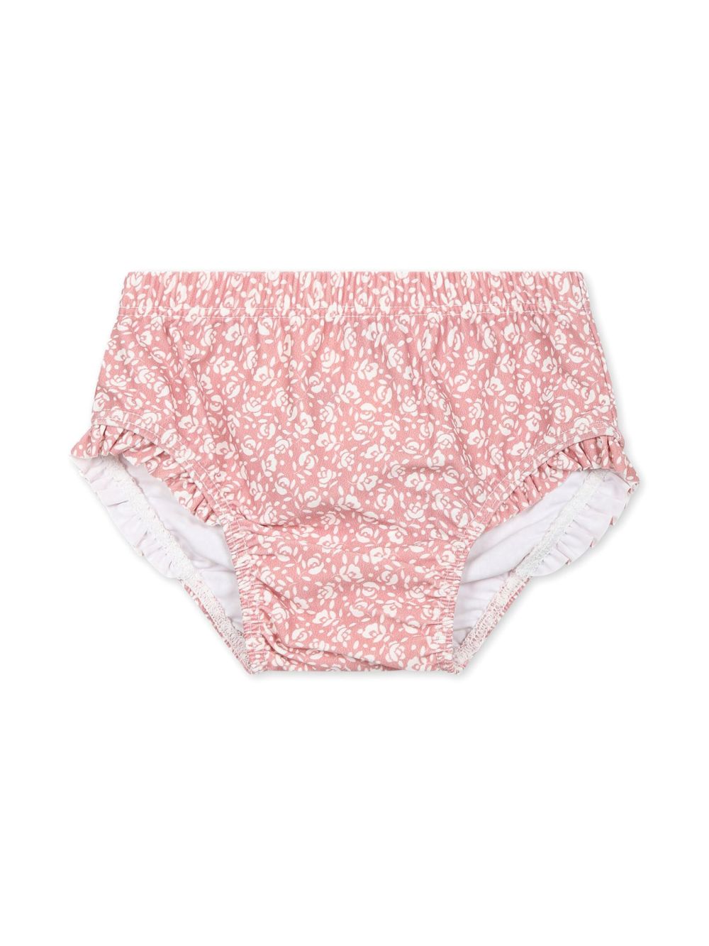 Petit Bateau 花卉印花比基尼三角裤 - 粉色