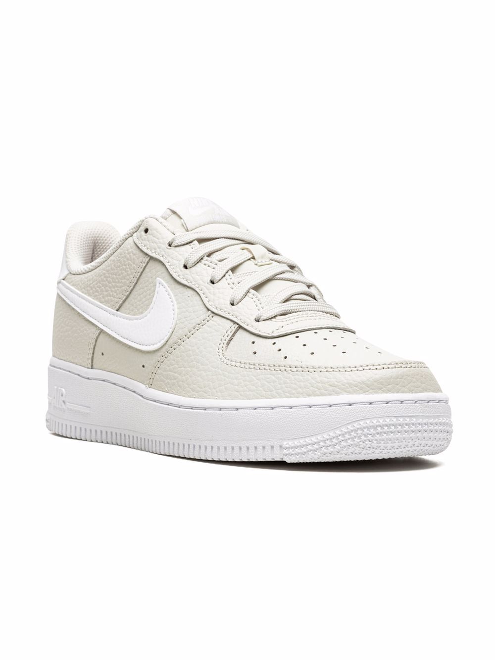 Nike Kids Air Force 1 Light Bone 运动鞋 - 白色