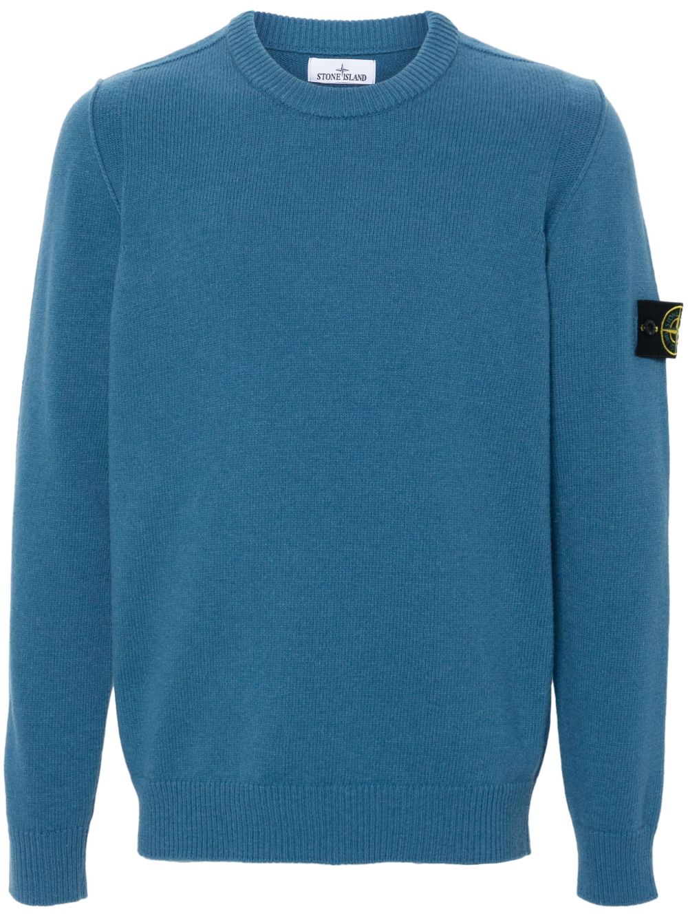 Stone Island 罗盘徽章毛衣 - 蓝色