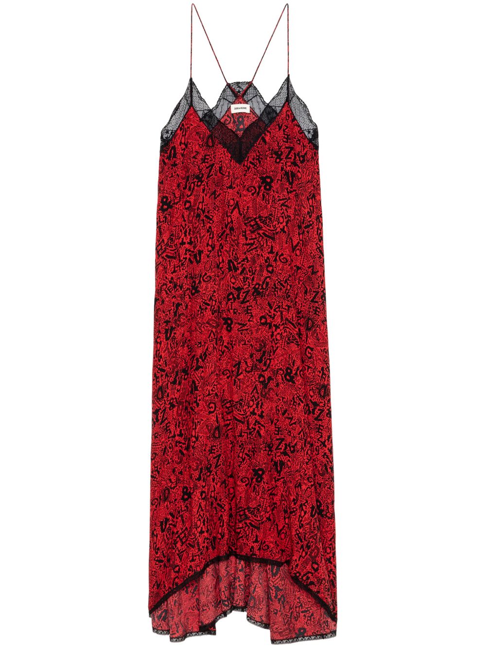 Zadig&Voltaire Risty 连衣裙 - 红色