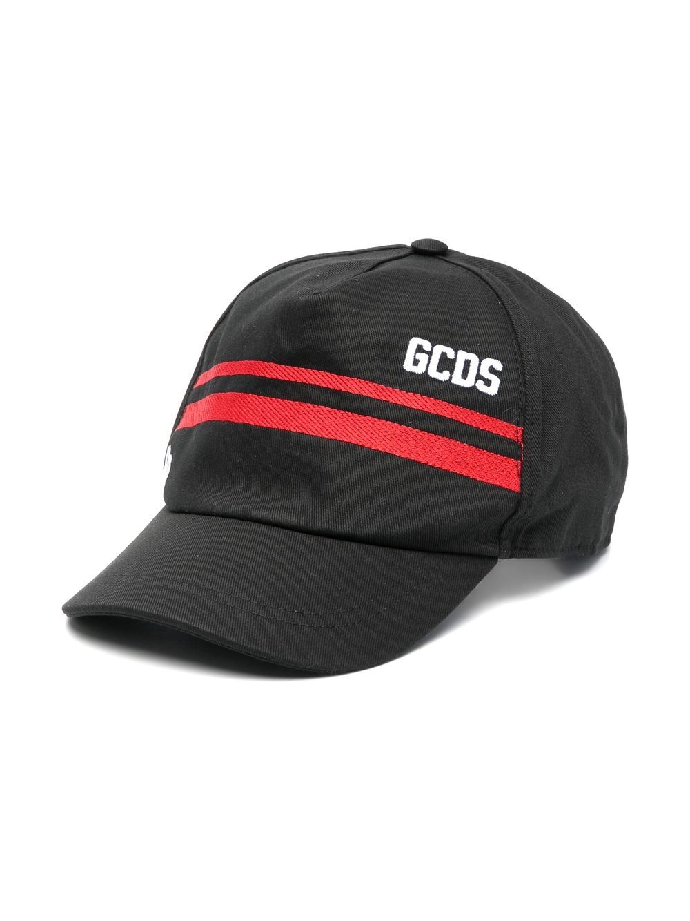 Gcds Kids logo刺绣棒球帽 - 黑色