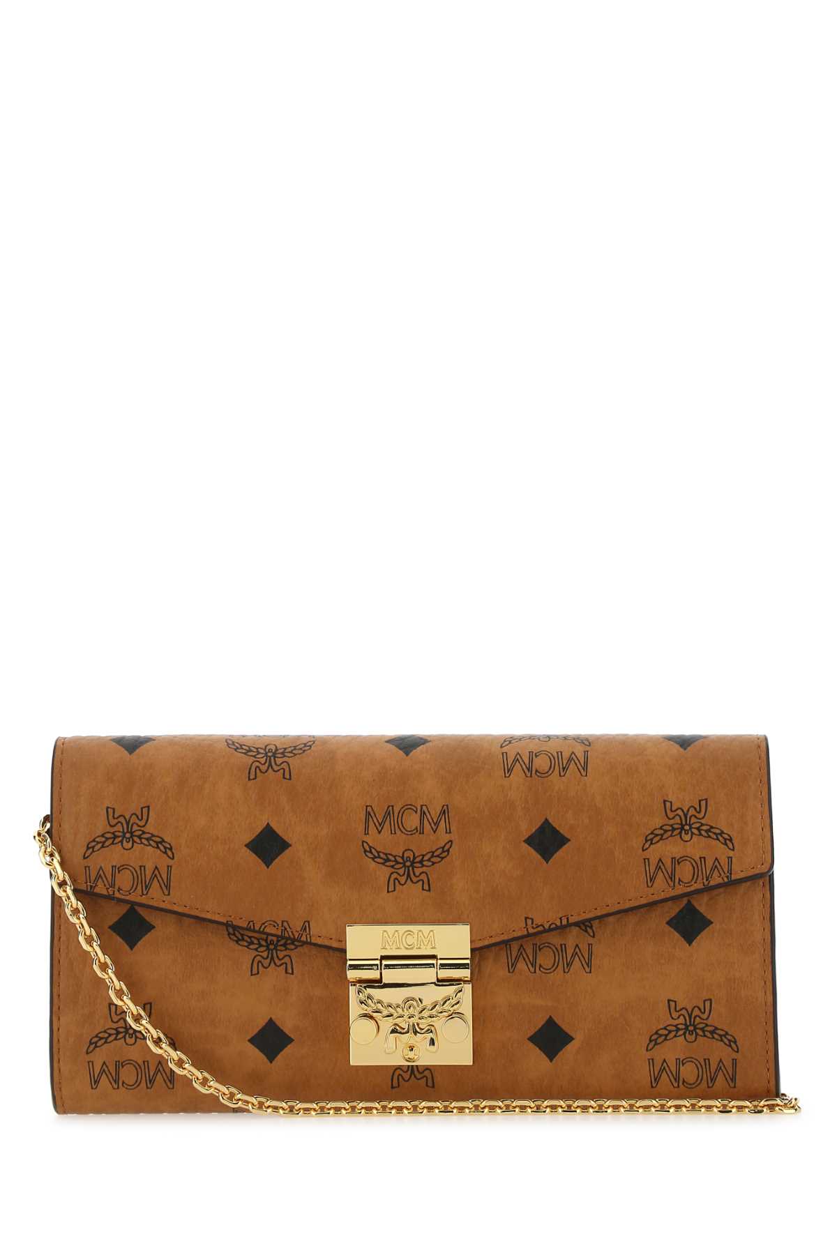 MCM Printed Canvas Wallet