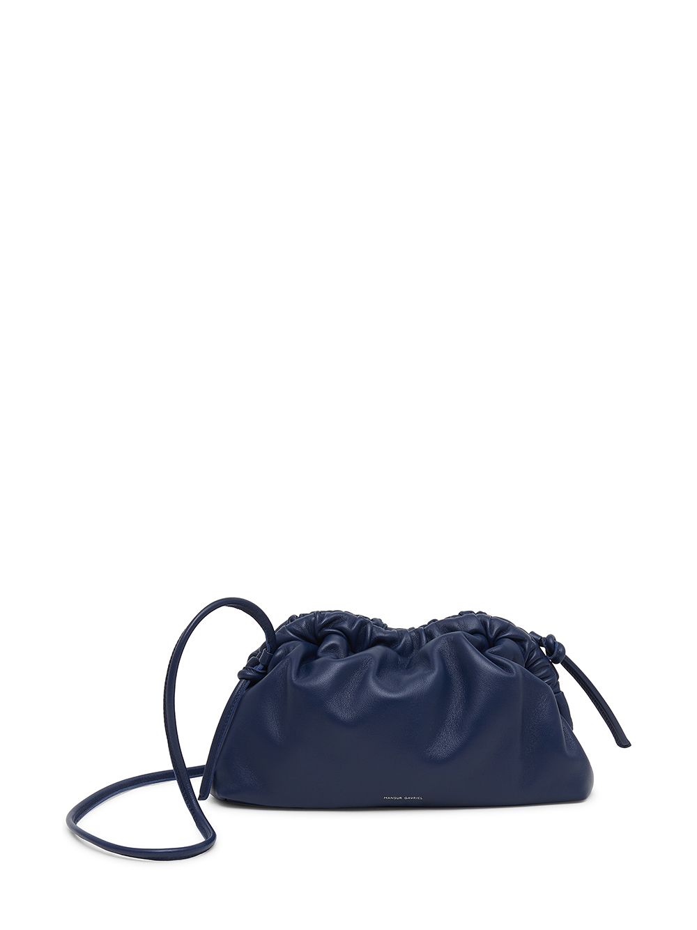 Mansur Gavriel 云朵造型迷你手拿包 - 蓝色