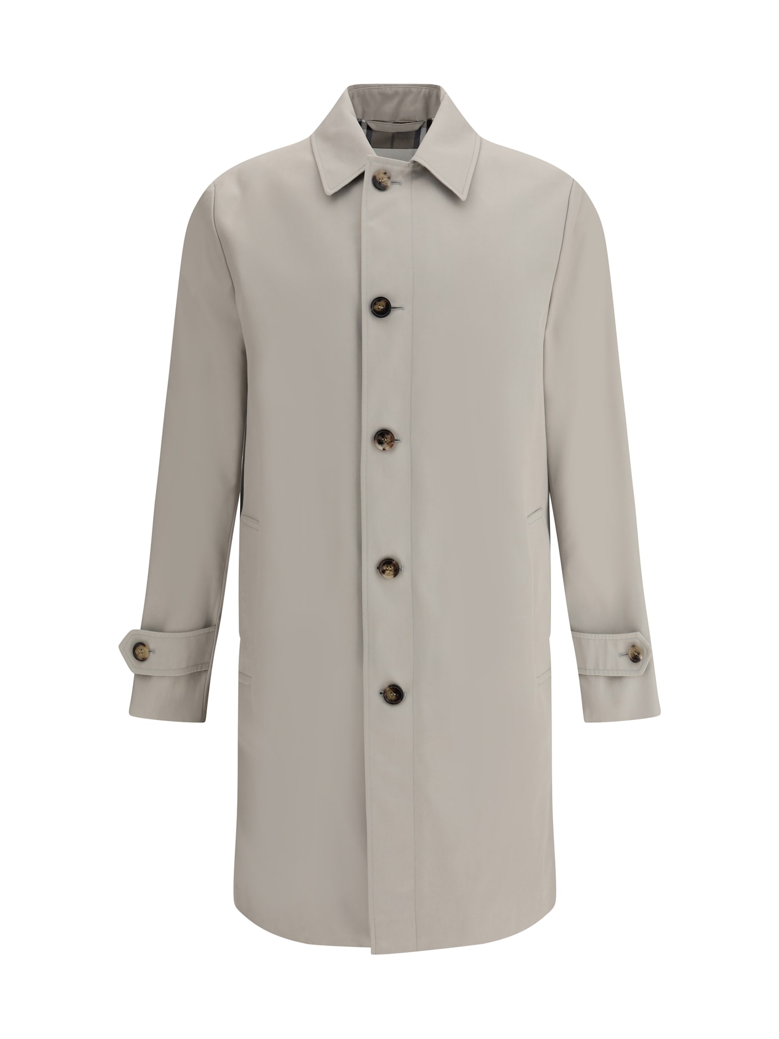 Burberry 翻领大衣