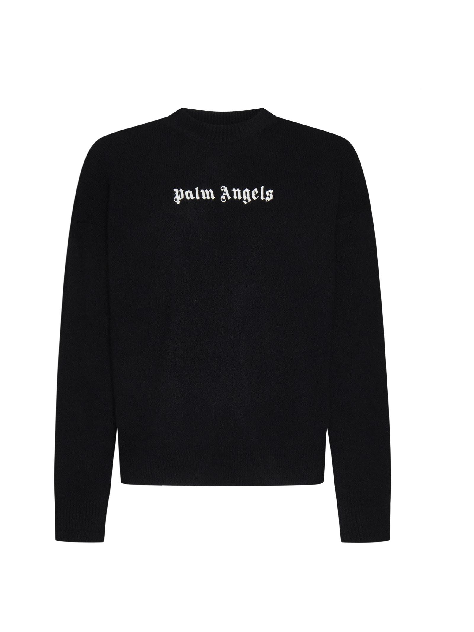 Palm Angels 标志圆领毛衣