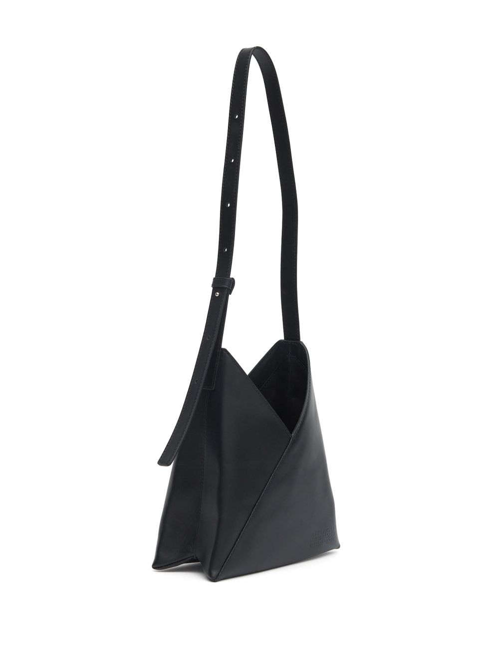 MM6 Maison Margiela Fortune Cookie 皮质单肩包 - 黑色