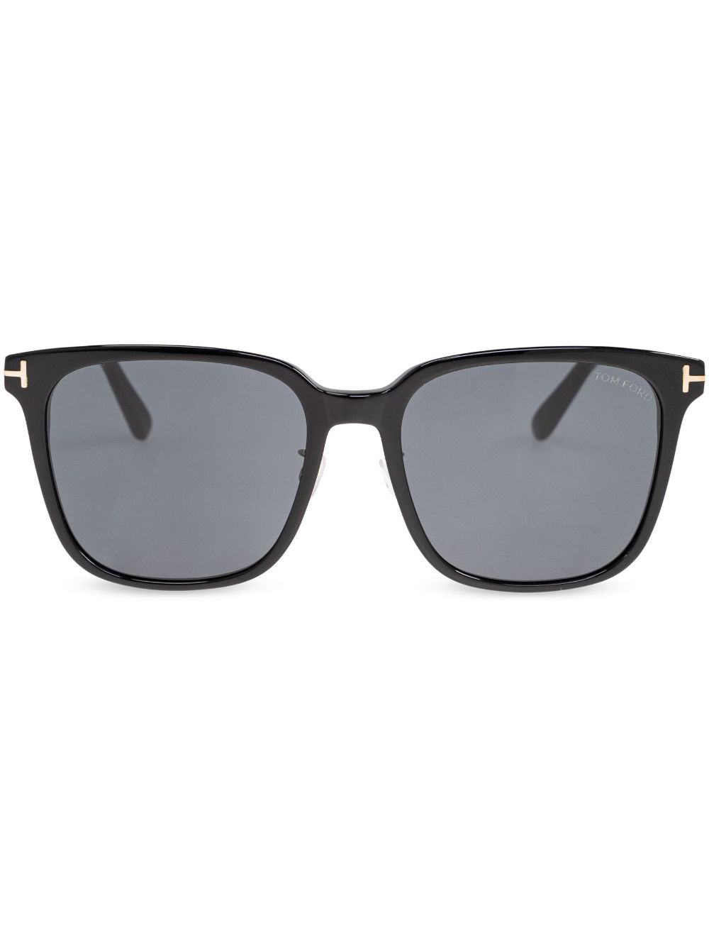 TOM FORD Eyewear 方框太阳眼镜 - 黑色