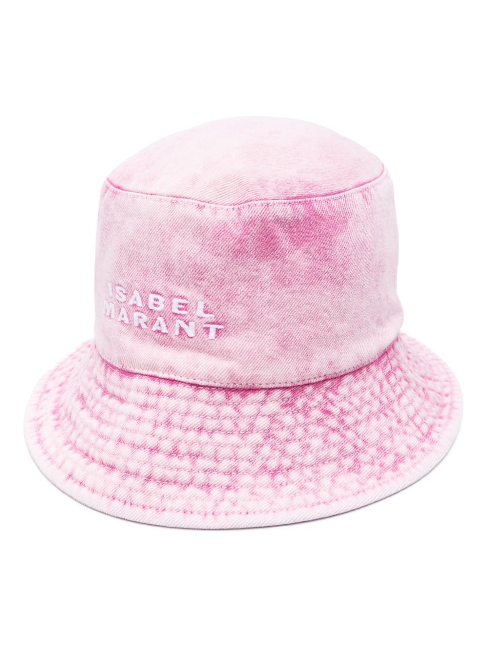 ISABEL MARANT Giorgia logo刺绣渔夫帽 - 粉色