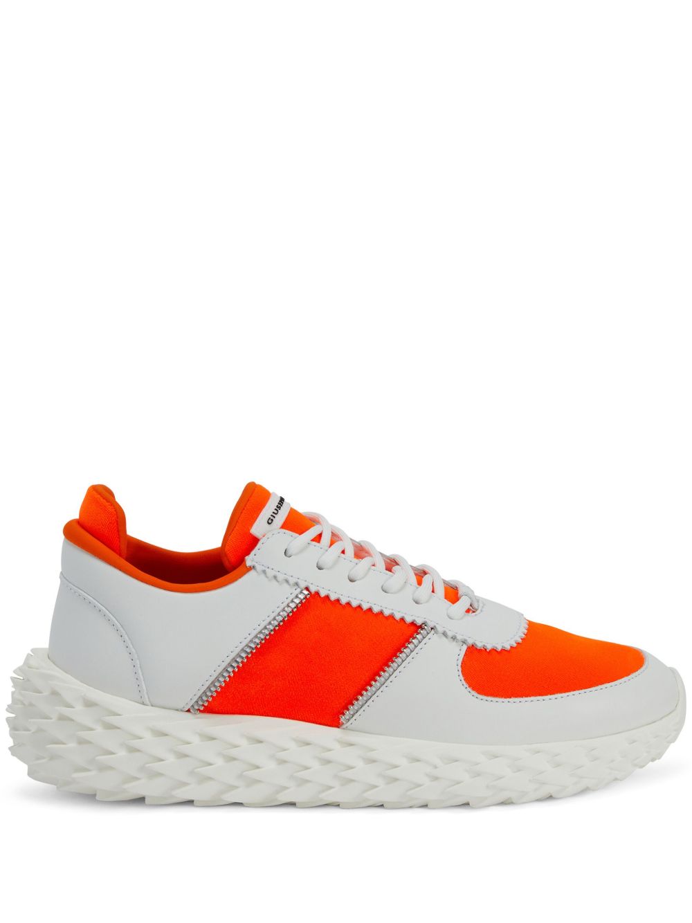 Giuseppe Zanotti Urchin 拼接运动鞋 - 白色