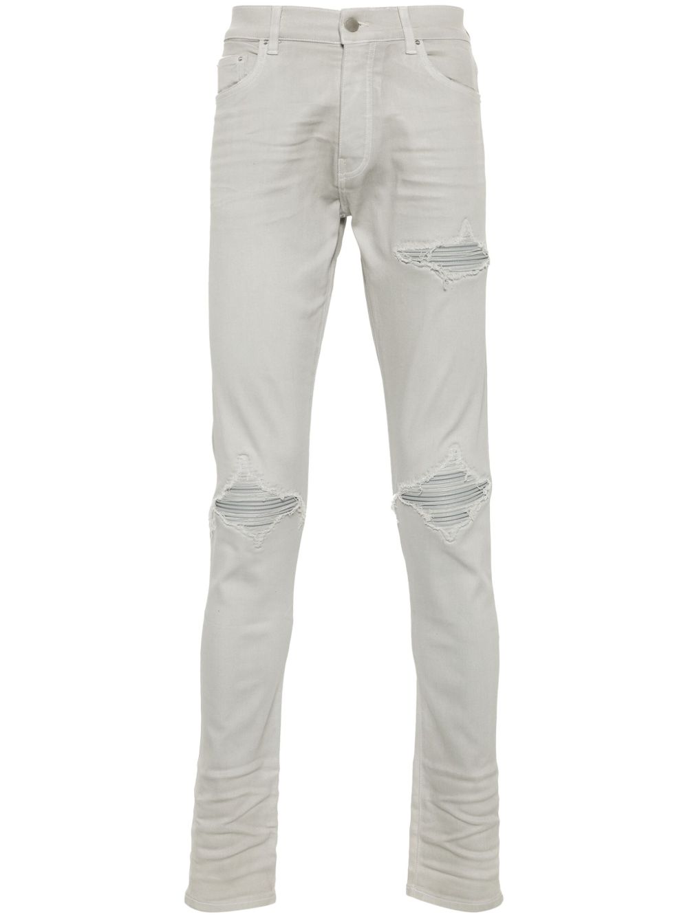 AMIRI Wax MX1 紧身牛仔裤 - 灰色