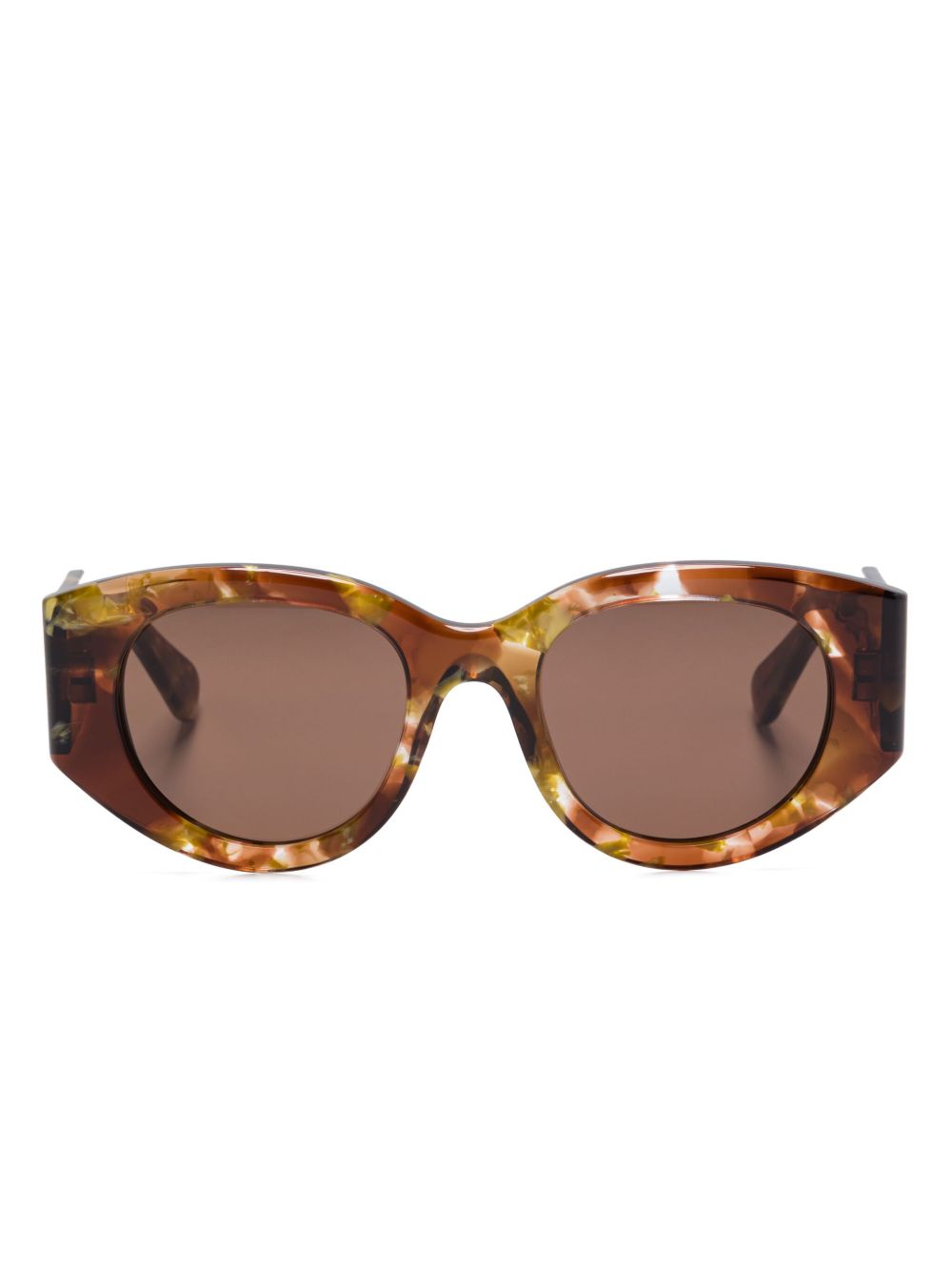 Chloé Eyewear Gaya 太阳眼镜 - 褐色