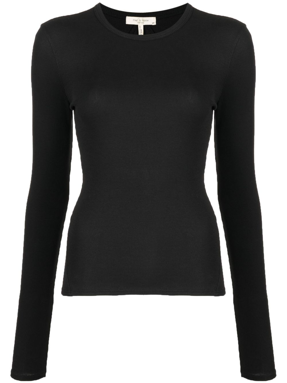rag & bone 长袖上衣 - 黑色