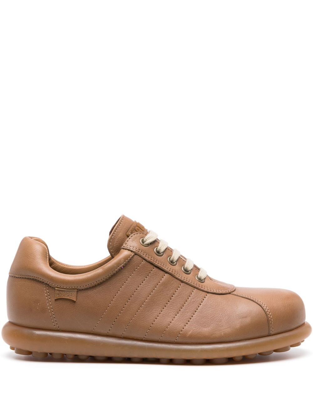 Camper Pelotas 标贴橡胶鞋底运动鞋 - 褐色