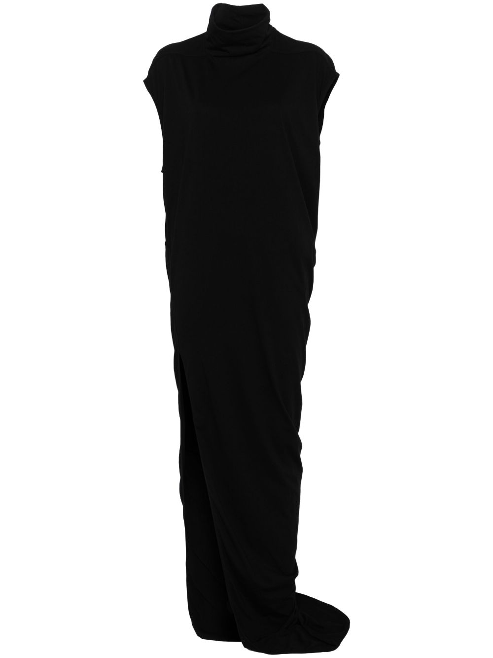 Rick Owens DRKSHDW Edfu T 超长连衣裙 - 黑色