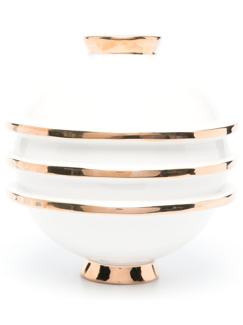Jonathan Adler Orbit 圆形瓶 - 白色