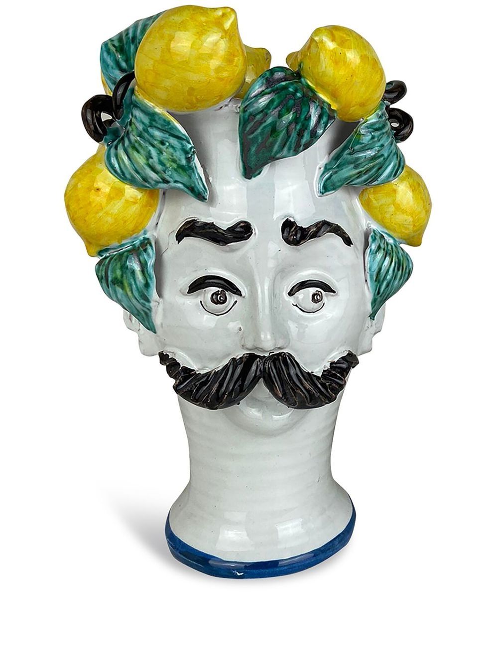 Les-Ottomans Lemon 陶瓷花瓶 - 白色