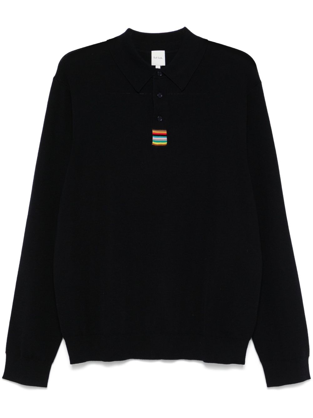 Paul Smith 针织polo衫 - 蓝色