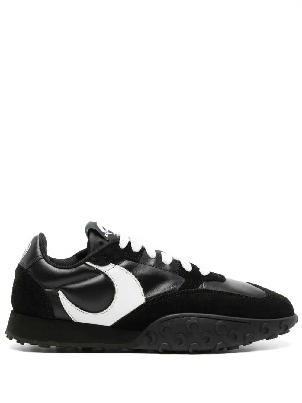 Marine Serre MS-Rise 22 低帮运动鞋 - 黑色