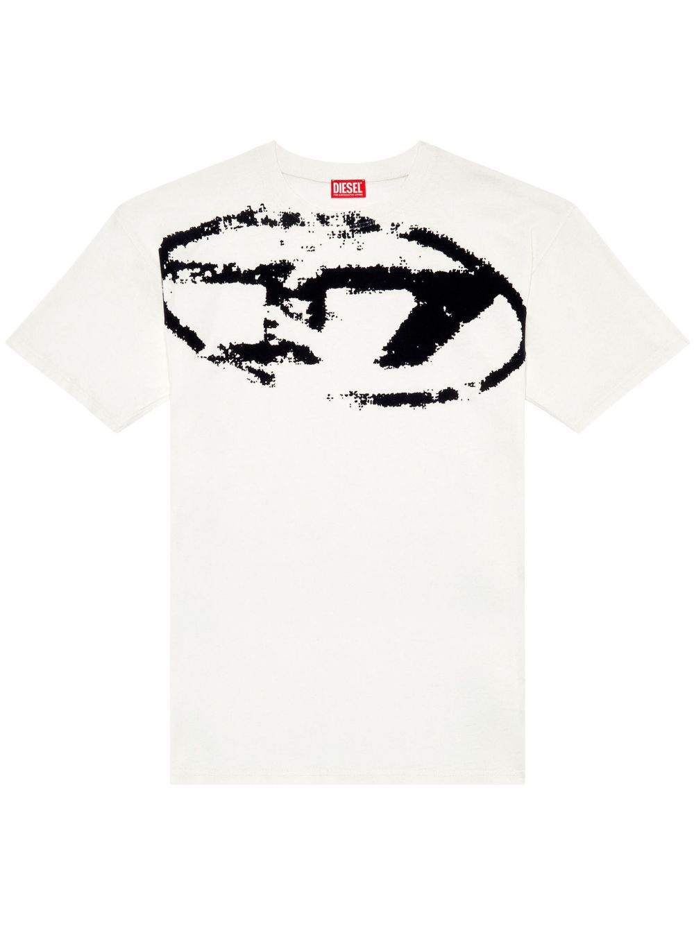 Diesel T-Boxt 植绒logo棉T恤 - 中性色