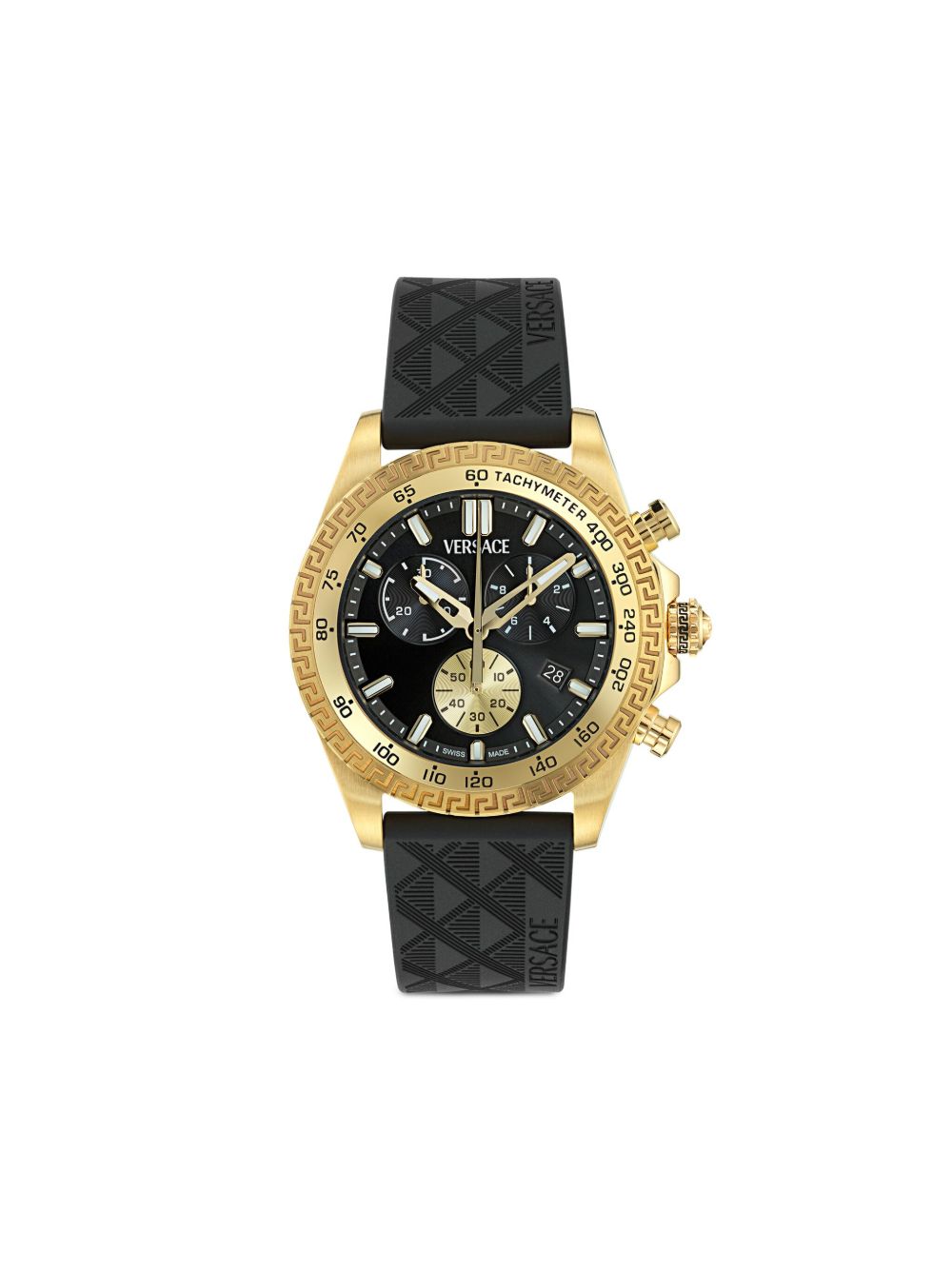 Versace Chrono X 44毫米腕表 - 黑色