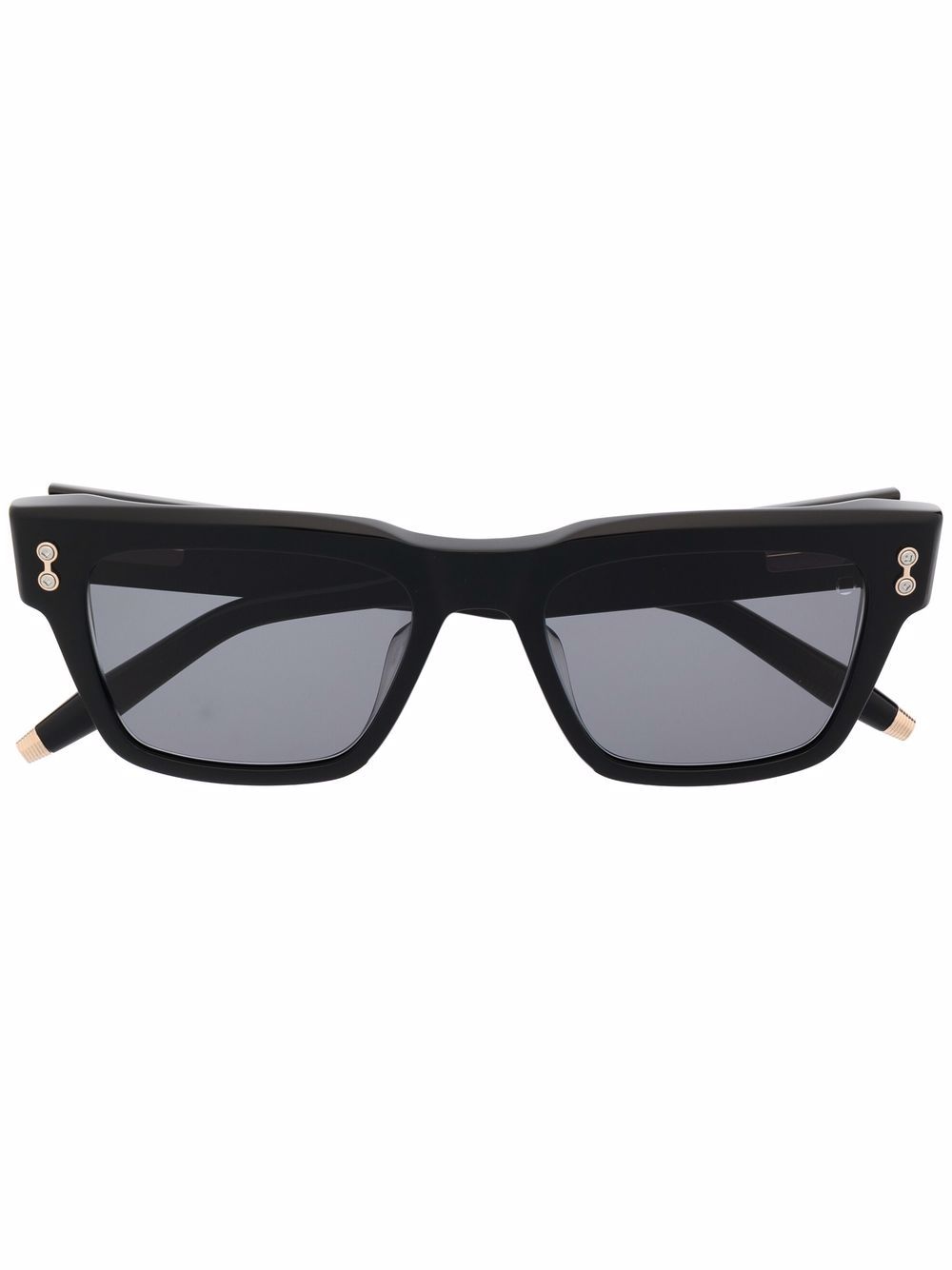 Akoni Columba wayfarer镜框太阳眼镜 - 黑色