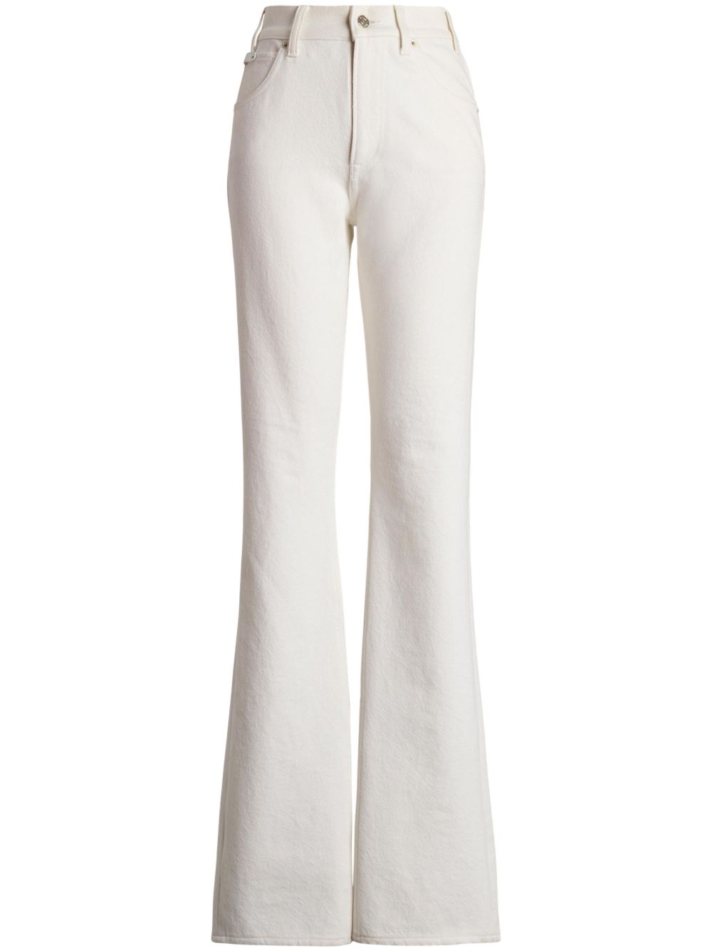 Ralph Lauren Collection Kaida 微喇牛仔裤 - 白色