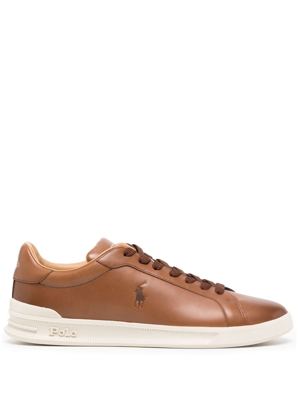 Polo Ralph Lauren Heritage Court II 低帮运动鞋 - 褐色