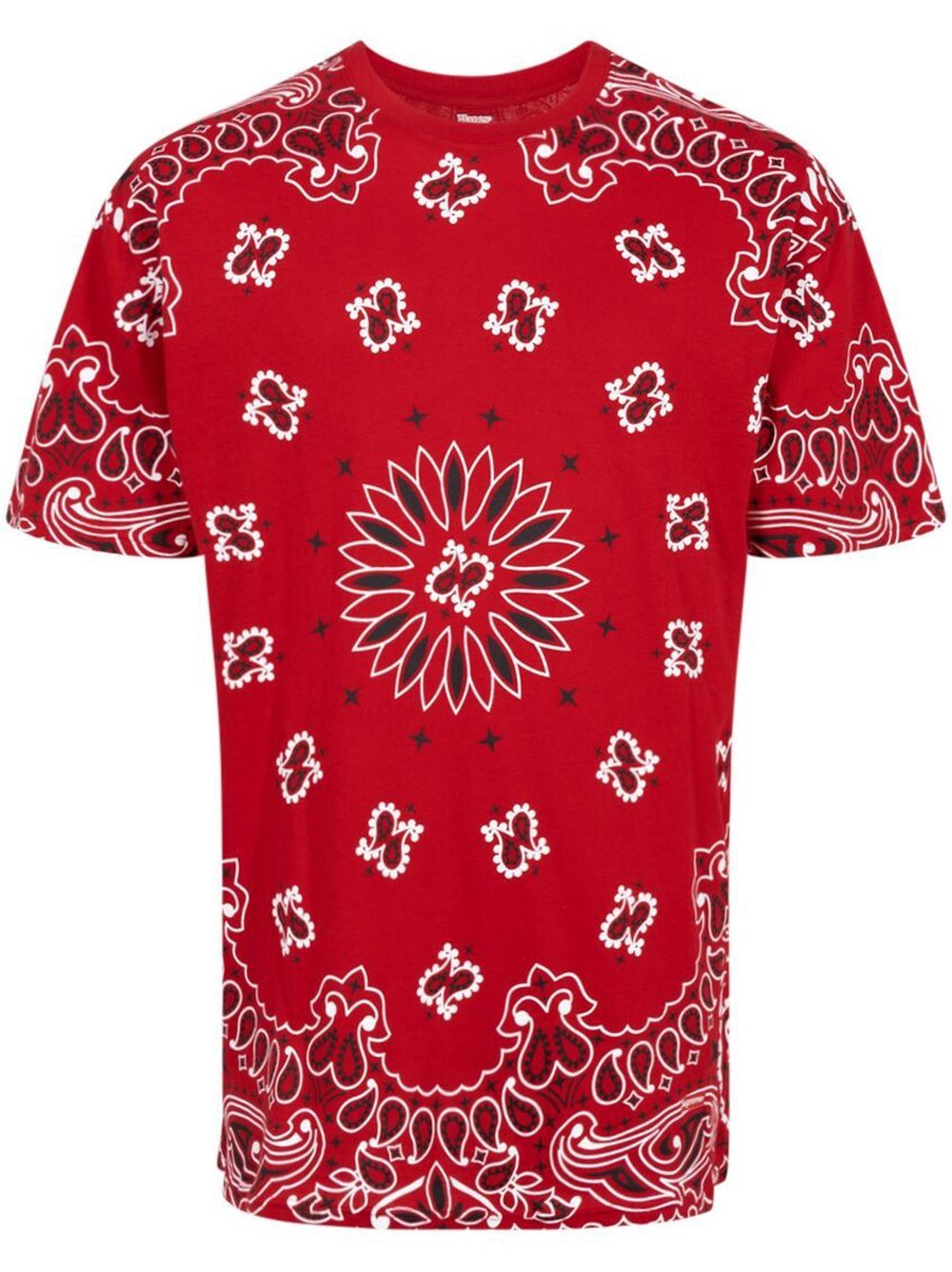 Supreme x Hanes Bandana Tagless 圆领T恤（两件装） - 红色