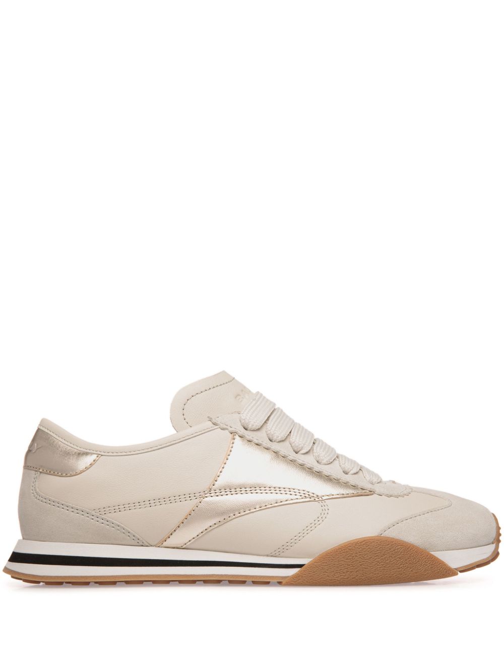 Bally Sussex 皮质运动鞋 - 中性色