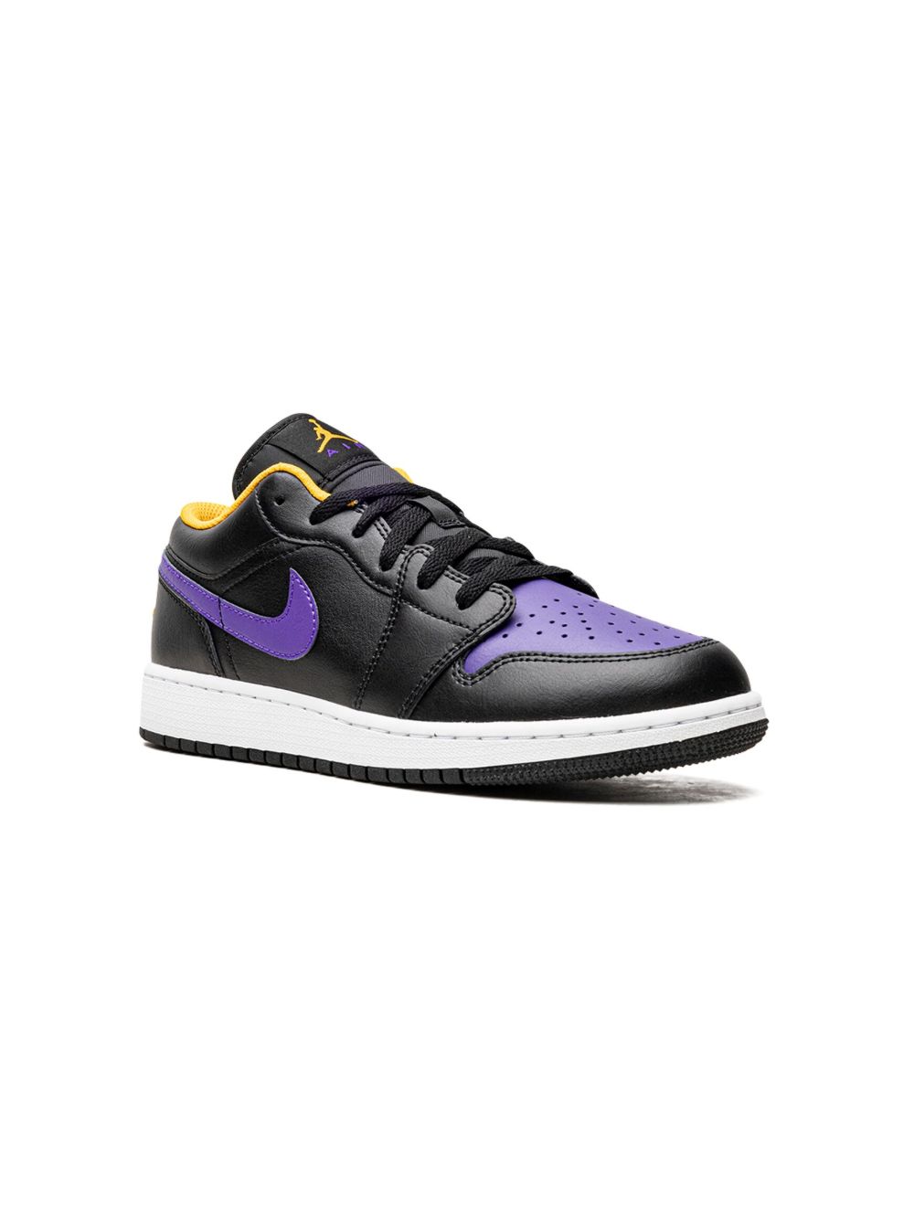 Jordan Kids Air Jordan 1 Low 运动鞋 - 黑色