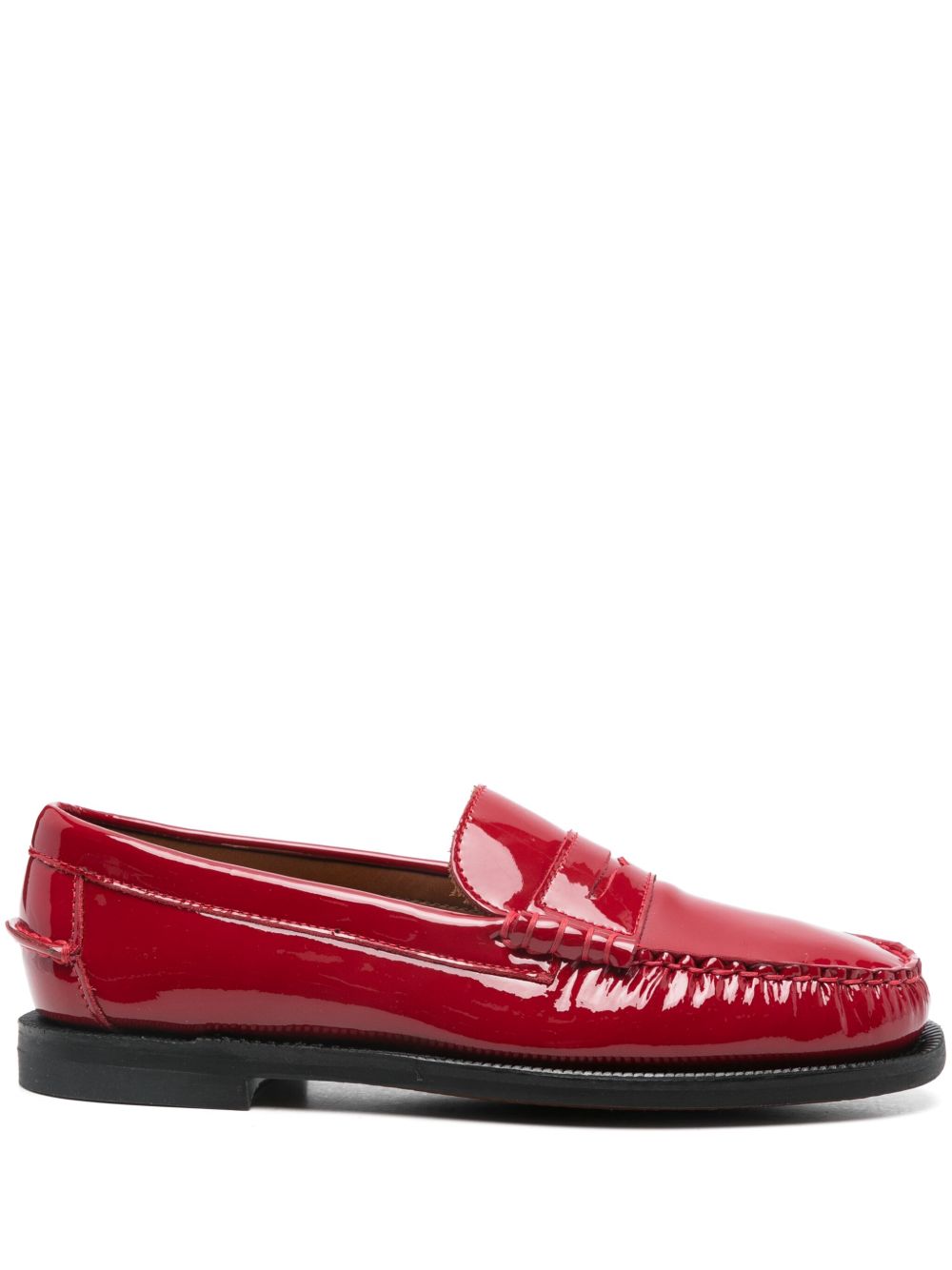 Sebago Classic Dan 乐福鞋 - 红色