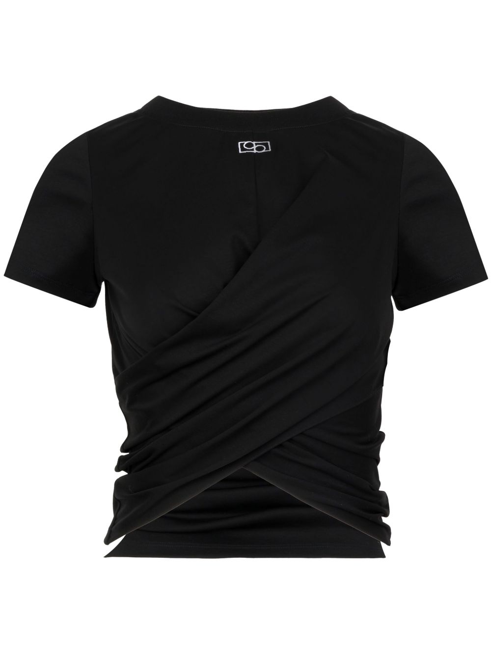 Ports 1961 logo贴花棉T恤 - 黑色