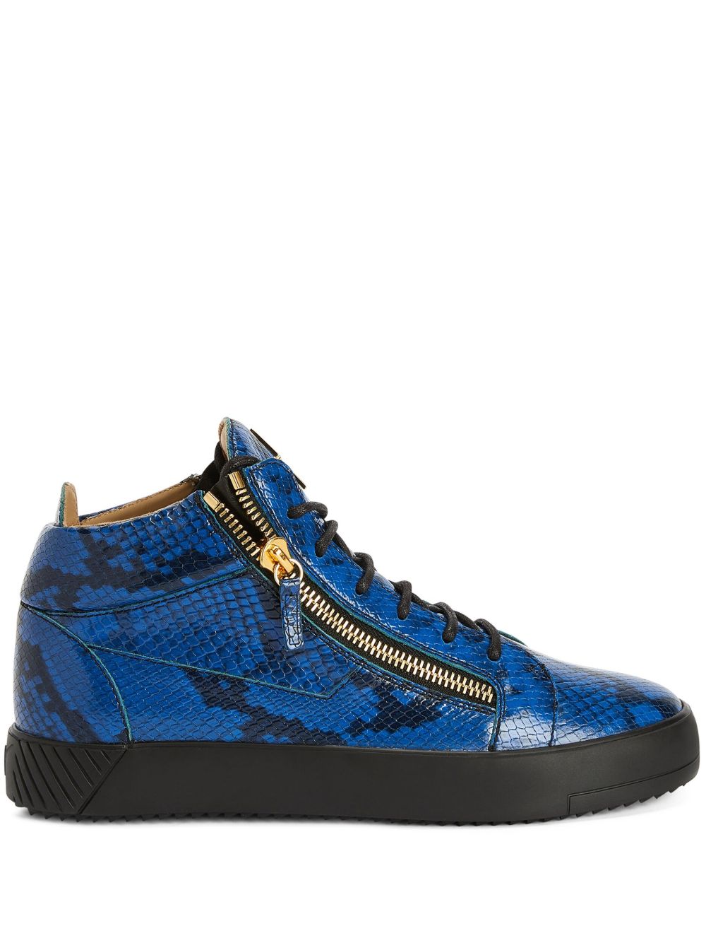 Giuseppe Zanotti Frankie 高帮运动鞋 - 蓝色