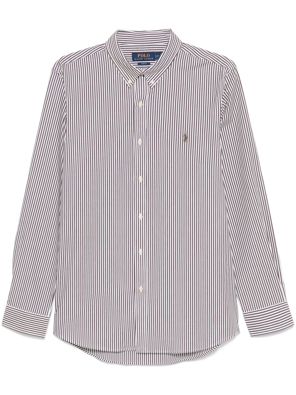 Polo Ralph Lauren 条纹衬衫 - 褐色